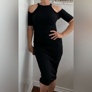 NWOT Silence + Noise Cold Shoulder Mini Dress